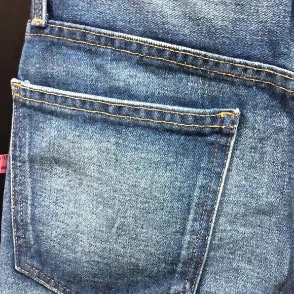 NWOT Madewell The Perfect Jean Short, high rise,raw hem,5 pocket,belt loop - Picture 4 of 9